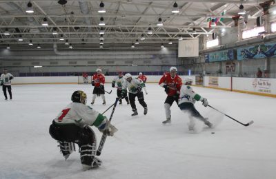 Хоккеисты Усть-Таркского района — бронзовые призеры областных Зимних сельских спортивных игр