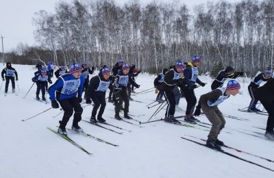 На «Лыжню России» 108 человек вышло в Усть-Таркском районе