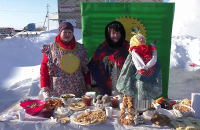 Шумные и веселые Проводы зимы прошли в Усть-Тарке