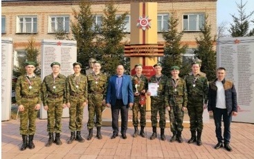 Команда Усть-Таркской школы — призер межрайонной «Зарницы-2021»