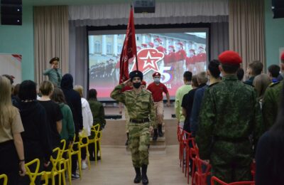 Юнармейцы Усть-Таркского района участвовали в областной профильной смене