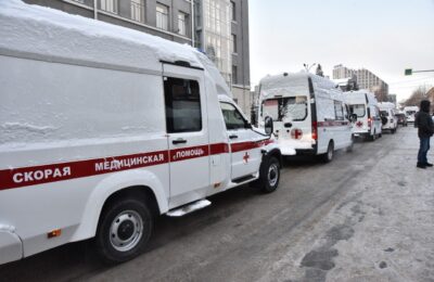 Новая машина скорой помощи появилась в Усть-Таркской ЦРБ