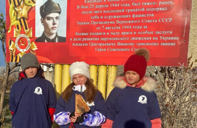 О героях, именами которых названы улицы, рассказали усть-таркские школьники