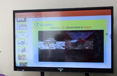Современные интерактивные панели получат 145 школ Новосибирской области