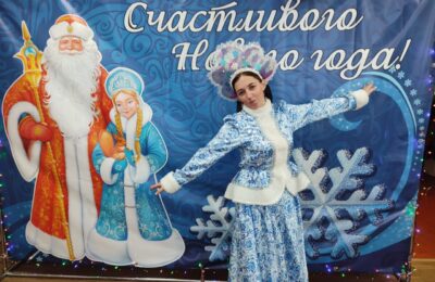 Самую обаятельную и привлекательную Снегурочку выбрали в Усть-Таркском районе