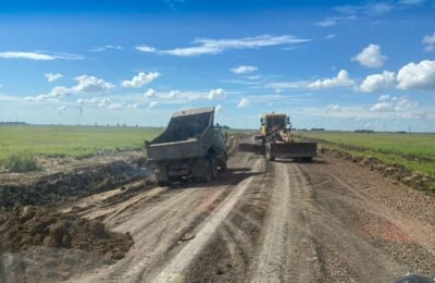 Усть-Таркский район вошел в лидеры по качеству и скорости дорожных ремонтов