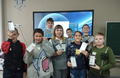 Усть-Таркские школьники посетили Центр «IT-куб» в Татарске
