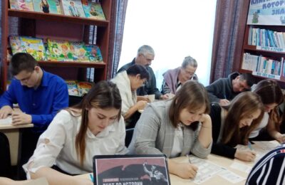 Жители Еланки проверили свои знания о Великой Отечественной войне