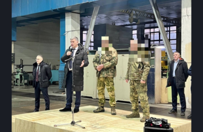 Бойцы СВО поблагодарили новосибирское предприятие «Север» за масштабную поддержку