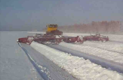 Специалисты Россельхознадзора напоминают о важности снегозадержания на полях НСО