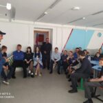 Инспекторы пожарной части 72 провели беседу с угуйскими школьниками