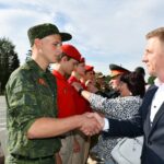 Юные патриоты региона открыли профильную смену «Юный десантник» на плацу легендарной бригады спецназа