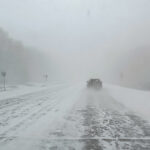 Снежное экстренное предупреждение выпустили синоптики в Новосибирской области