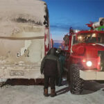 Полсотни человек застряли на трассе до Новосибирска в 40-градусный мороз