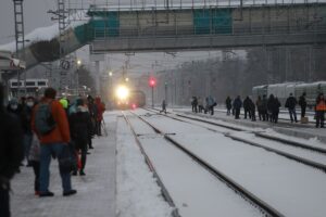 Первые жители Новосибирска 1 января поехали на электричках по единому тарифу