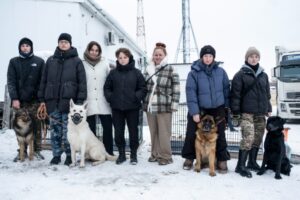 Отряд собак-спасателей из Новосибирска отправился на СВО