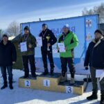 Жители Усть-Таркского района приняли участие в “Лыжне России”