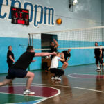 В Усть-Тарке прошли соревнования по волейболу