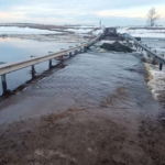 ТУАД показало 54 затопленные дороги в 16 районах Новосибирской области