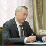 Губернатор Травников поддержал идею создания в областном центре Аллеи памяти бойцов СВО