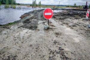 Жители села Золотая Грива оказались в блокаде из-за половодья