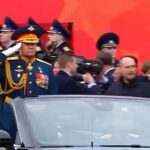 Выпускник Новосибирского ВВКУ впервые командовал парадом в Москве 9 Мая