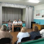 Дмитрий Шиберт и Леонид Гончаров совершили рабочую поездку в деревню Верхнеомка