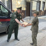 Военные следователи передали гумпомощь бойцам из Новосибирска на СВО
