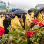 День Крещения Руси под дождем отметили в Новосибирской области