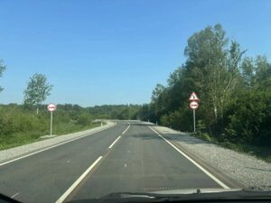 На 58% завершено устройство дорожной одежды в Новосибирской области по нацпроекту