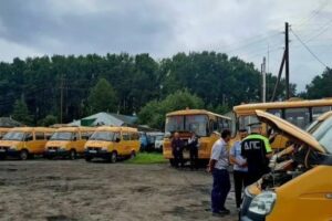 Полиция проверяет готовность школьных автобусов в Новосибирской области