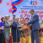 В Усть-Таркском районе прошел фестиваль ветеранских коллективов