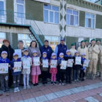 В Усть-Тарском детском саду «Солнышко» заложили аллею памяти, посвящённую защитникам Отечества